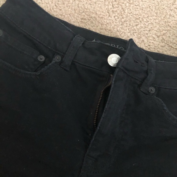 American eagle Hi-Rise festival black shorts - Picture 3 of 3